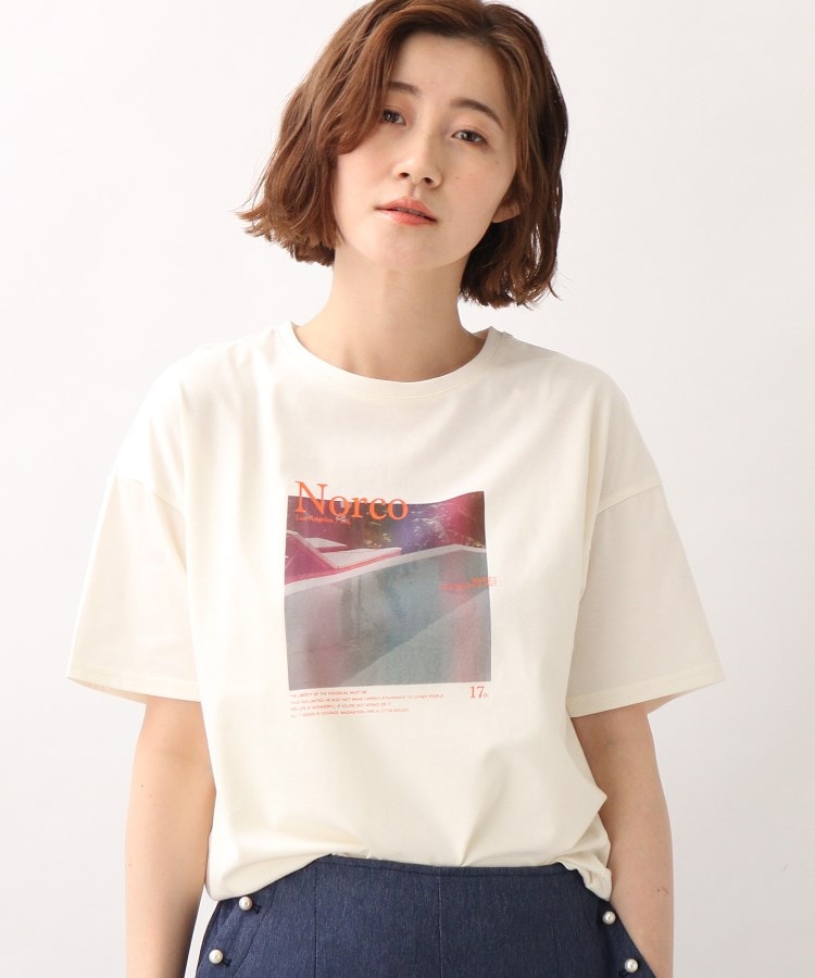 グローブ(grove)の◆【大人のTシャツスタイル】アソートデザインTシャツ オフ(フォト)(103)