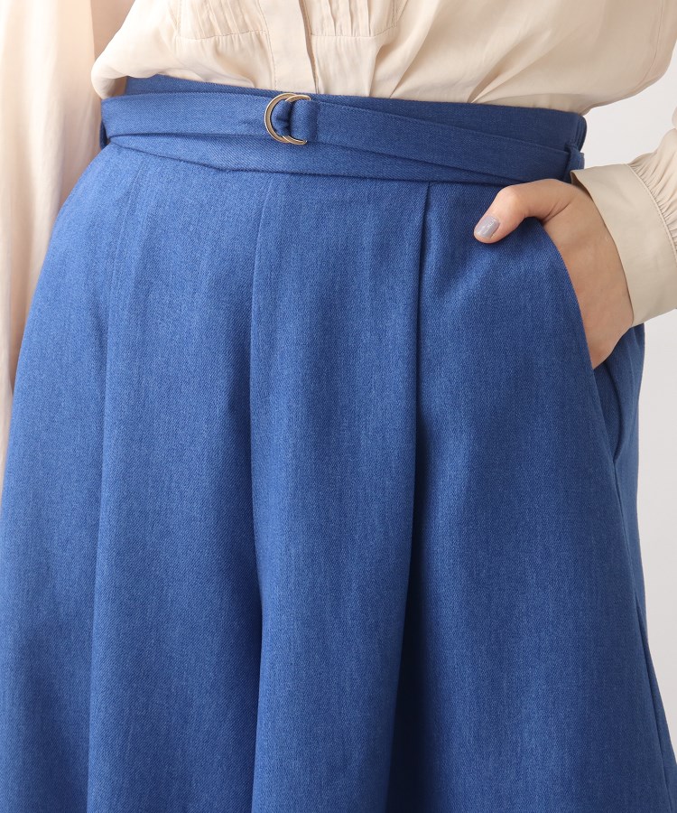 グローブ(grove)の◆大人気!スカートのように華やかに見えるスカートパンツ21