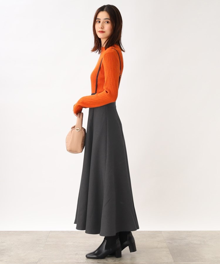 ◇2WAYショルダーストラップハイウエストスカート(マキシ ◇2WAYショルダーストラップハイウエストスカート(マキシ