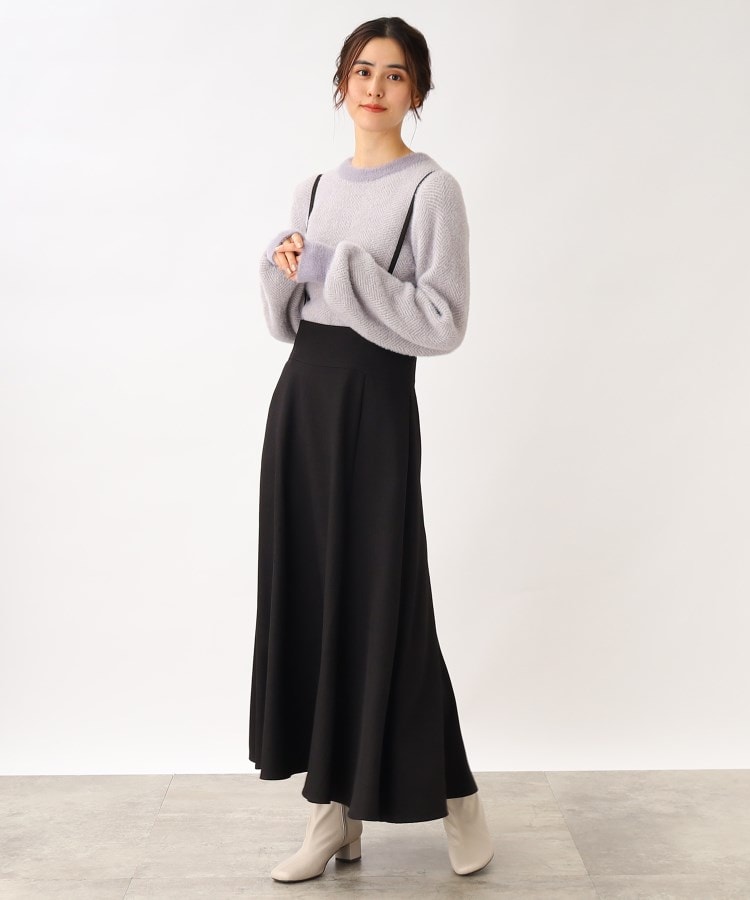 ◇2WAYショルダーストラップハイウエストスカート(マキシ ◇2WAYショルダーストラップハイウエストスカート(マキシ