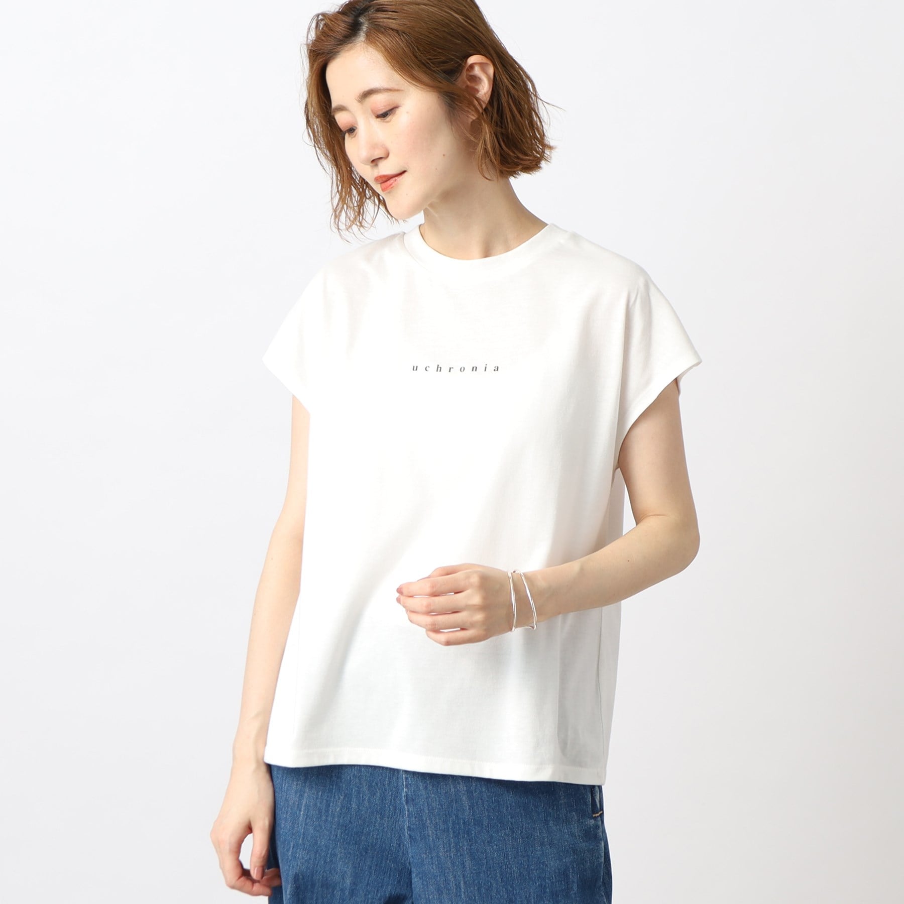 グローブ(grove)のトレンドスタイルが簡単にキマる！シアーシャツ＆Tシャツセット36