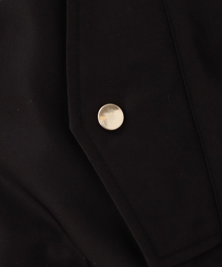 グローブ(grove)のシャーリング袖のデザインがポイントの中綿入りMA-1!12