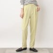 グローブ(grove)の【高身長さん向け】ソフトな風合いで軽くはきこなせるMY BEST PANTS!! イエロー(032)