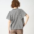 グローブ(grove)の【ひんやり】くるみ釦キーネックフリルブラウス22