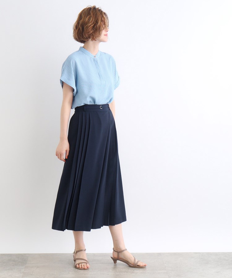 グローブ(grove)のスカート見えプリーツパンツ13