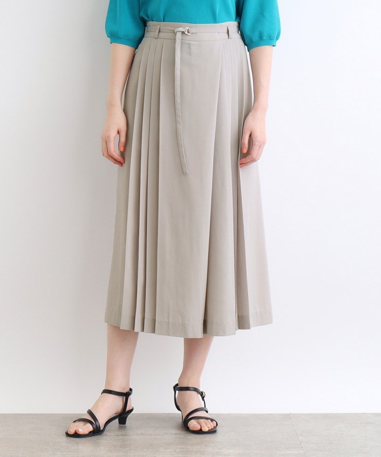 グローブ(grove)のスカート見えプリーツパンツ15