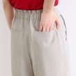 グローブ(grove)の麻調ロープベルトパンツ26