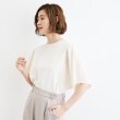 グローブ(grove)の＜接触冷感・UVカット・前後2WAY＞異素材スリーブプルオーバー4