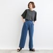 グローブ(grove)の＜接触冷感・UVカット・前後2WAY＞異素材スリーブプルオーバー22