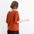 グローブ(grove)の＜接触冷感・UVカット・前後2WAY＞異素材スリーブプルオーバー30