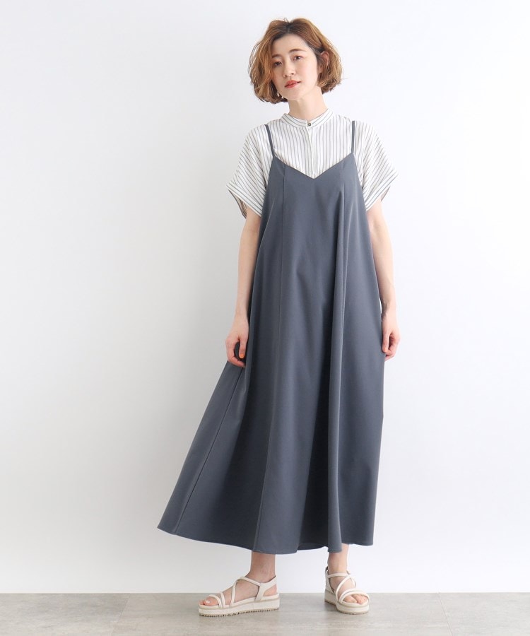 グローブ(grove)の【雑誌掲載】キャミワンピース×ロゴTシャツSET16