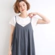 グローブ(grove)の【雑誌掲載】キャミワンピース×ロゴTシャツSET15