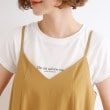 グローブ(grove)の【雑誌掲載】キャミワンピース×ロゴTシャツSET24