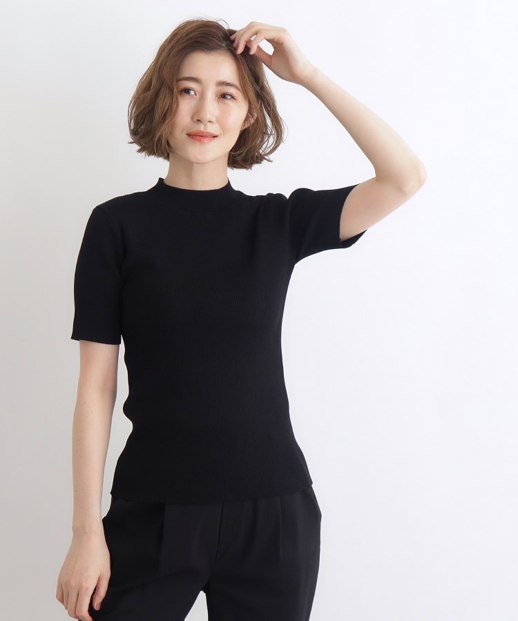 チュールキャミ×リブニットセット(トップス+インナーセット チュールキャミ×リブニットセット(トップス+インナーセット