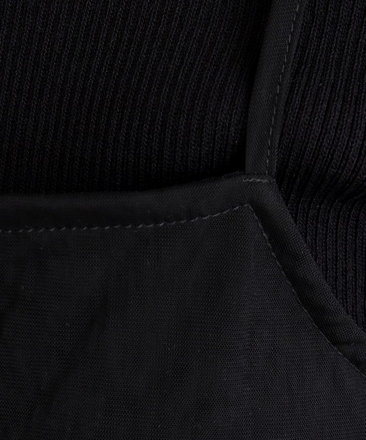 グローブ(grove)のチュールキャミ×リブニットセット8