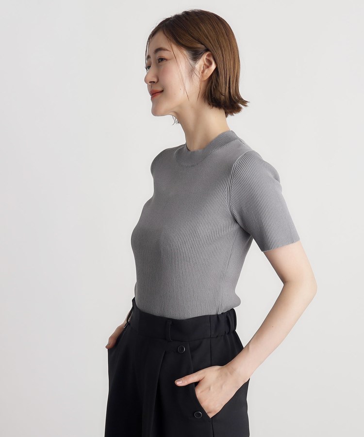 グローブ(grove)のチュールキャミ×リブニットセット13