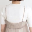 グローブ(grove)のチュールキャミ×リブニットセット26