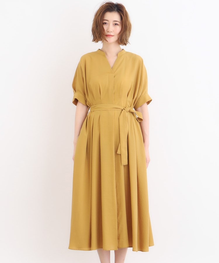 ♡値下げ♡ ロングワンピース ワンピース 黄色 イエロー 【美品 
