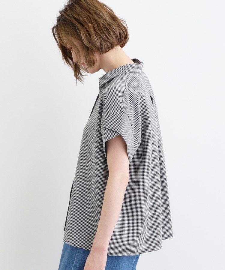 グローブ(grove)のサッカーギンガムスキッパーシャツ14
