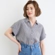 グローブ(grove)のサッカーギンガムスキッパーシャツ1