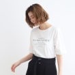 グローブ(grove)の＜接触冷感・UVカット・ご自宅で洗える＞ロゴプリント5分袖Tシャツ2
