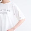 グローブ(grove)の＜接触冷感・UVカット・ご自宅で洗える＞ロゴプリント5分袖Tシャツ21
