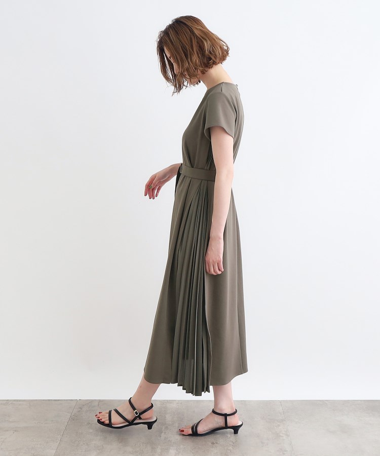 グローブ(grove)のT／Rポンチサイドプリーツワンピース15