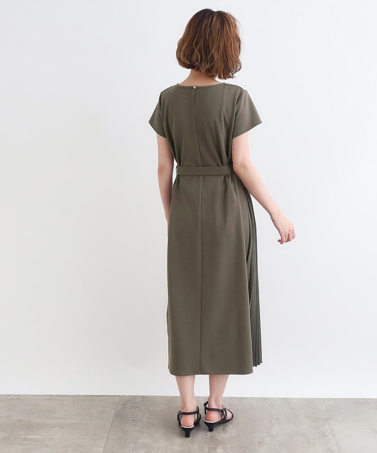 グローブ(grove)のT／Rポンチサイドプリーツワンピース16