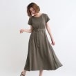 グローブ(grove)のT／Rポンチサイドプリーツワンピース5