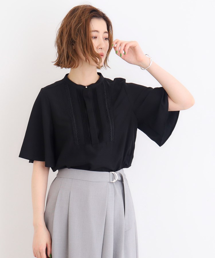 ↓お値下げ中↓新品未使用 ドレステリア ピンタックフレアブラウス ↓お値下げ中↓新品未使用 ドレステリア ピンタックフレアブラウス