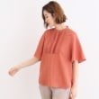 グローブ(grove)のピンタックフレアスリーブ オレンジ(067)
