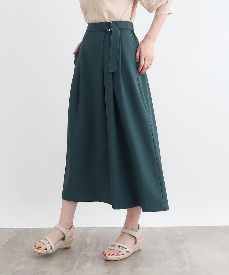 グローブ(grove)のラップスカーチョワイドパンツ1