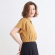 グローブ(grove)の＜自宅で洗える・防シワ＞ドットアソートブラウス6