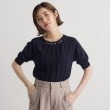 グローブ(grove)のフロントタックパール調プルオーバー9