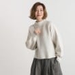 グローブ(grove)の【雑誌掲載】洗えるミルドライクウール混畔ボトルネックニット2