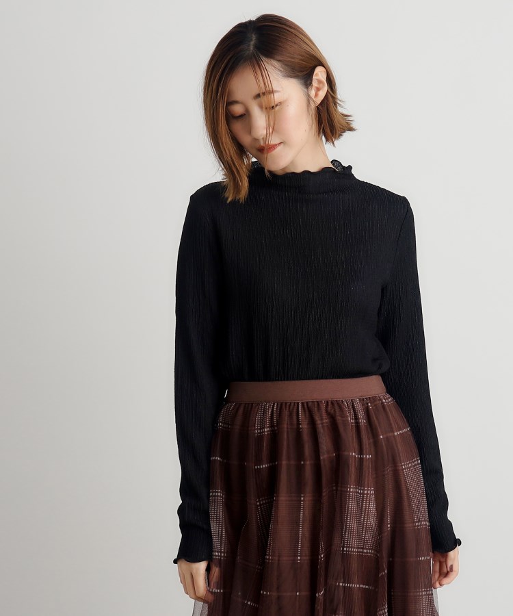 グローブ(grove)の【雑誌掲載】グロッシーシャーリングプルオーバー9