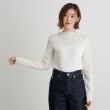 グローブ(grove)の【雑誌掲載】グロッシーシャーリングプルオーバー オフホワイト(003)