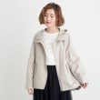 グローブ(grove)の【撥水】3WAYフェイクファーライナーマウンテンパーカ18