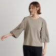 グローブ(grove)の袖フロッキープリントカットプルオーバー9