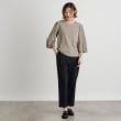 グローブ(grove)の袖フロッキープリントカットプルオーバー11
