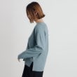 グローブ(grove)の【毛玉軽減／洗える】編地切替Vネックニット24