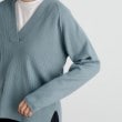 グローブ(grove)の【毛玉軽減／洗える】編地切替Vネックニット27