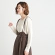 グローブ(grove)の毛玉軽減ボートネックプルオーバー1