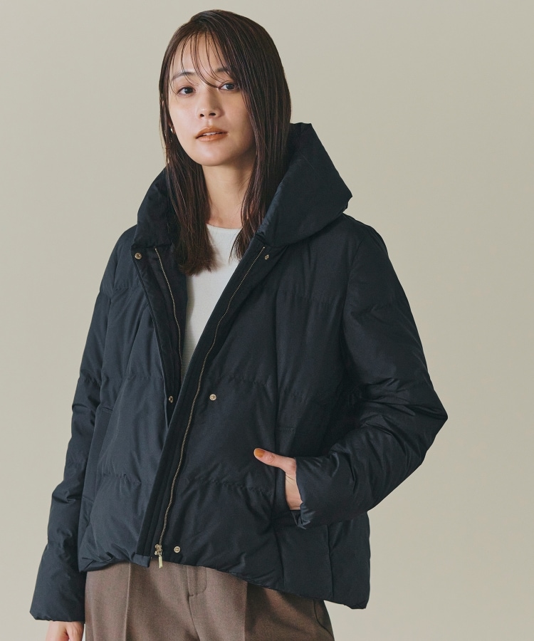 雑誌掲載】800FP多機能つつまれショートダウン(ダウン 雑誌掲載】800FP多機能つつまれショートダウン(ダウン