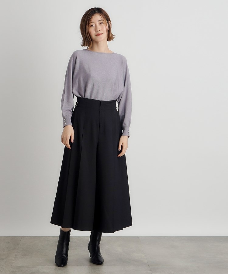 グローブ(grove)のサイドバックルスカートパンツ6