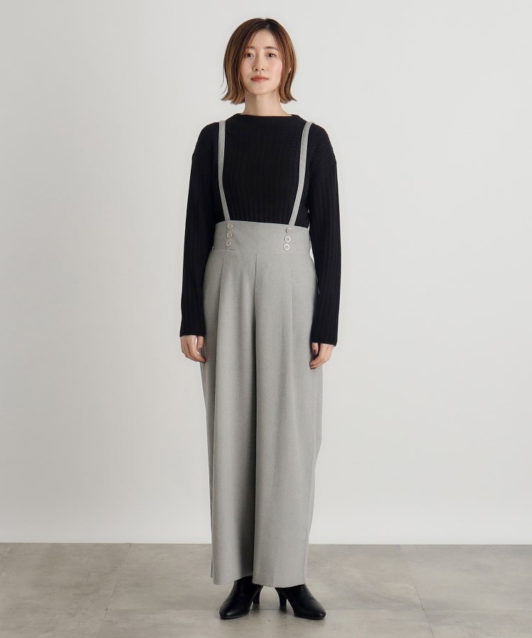グローブ(grove)の2WAYショルダーストラップワイドパンツ20