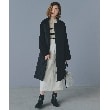 グローブ(grove)のキルトドッキングスタンドカラーコート4