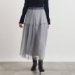 グローブ(grove)のドットチュールプリーツスカート1