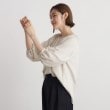 グローブ(grove)のジャカードギャザーボリュームブラウス6