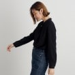 グローブ(grove)のチェックアソート パール調ピン付きボウブラウス6